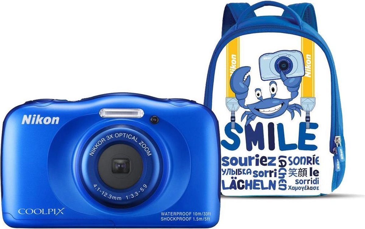 Nikon COOLPIX S3300② Nikon Coolpix S3300 - Roze | bol