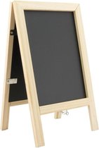 Mini krijt stoepbord met fotolijstje 25 cm