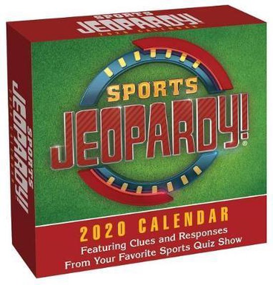 Sports Jeopardy! 2020 DayToDay Calendar, Sony 9781449498542