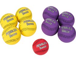 Spordas Indoor Jeu de Boules Set - Bocce ballen voor binnen en buiten - 9-delig