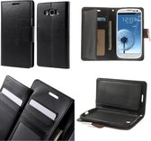 Mercury Rich Dairy wallet case hoesje Samsung Galaxy E5 zwart