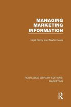 Routledge Library Editions: Marketing- Managing Marketing Information (RLE Marketing)
