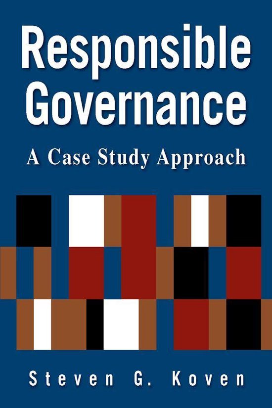 Responsible Governance: A Case Study Approach - cover