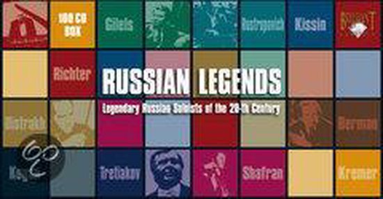 ⭐︎RUSSIAN LEGENDS 100 CD BOX Russian Legends, various artists | CD (album) | Muziek | bol