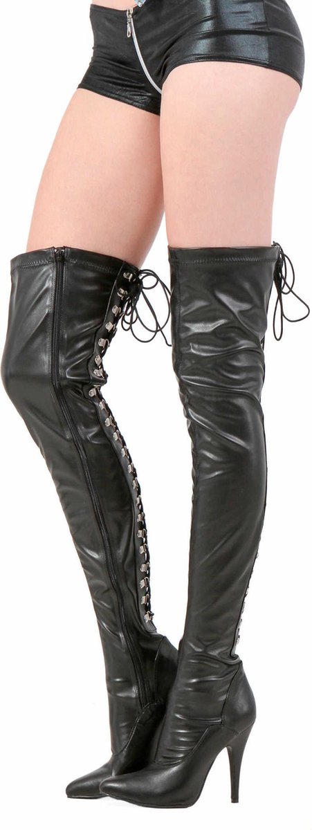 | Overknee Laarzen zwart 37 elsa overknee laarzen