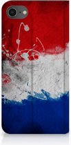 Book case iPhone SE 2020/2022 | 7 | 8 Nederlandse Vlag