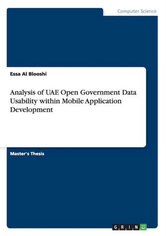 Analysis of UAE Open Government Data Usability within Mobile ... - cover