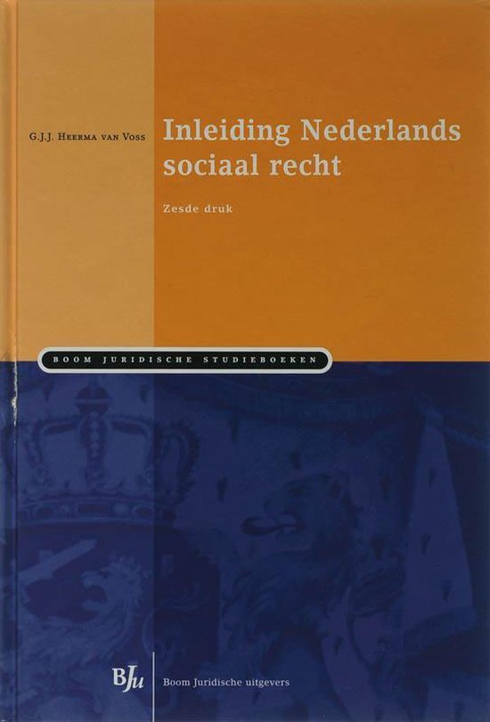 Inleiding Nederlands sociaal recht - cover