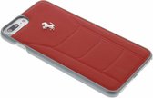 Ferrari 488 Collection Leather Back Case - Geschikt voor Apple iPhone 7 Plus (5.5") - Rood