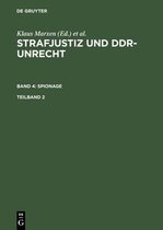 Strafjustiz und DDR-Unrecht. Band 4