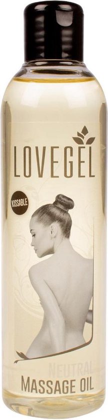 Lovegel - Erotisch massage olie - Neutral - 250 ml