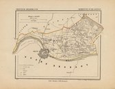 Historische kaart, plattegrond van gemeente Over-Asselt in Gelderland uit 1867 door Kuyper van Kaartcadeau.com