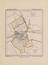 Historische kaart, plattegrond van gemeente Harmelen in Utrecht uit 1867 door Kuyper van Kaartcadeau.com
