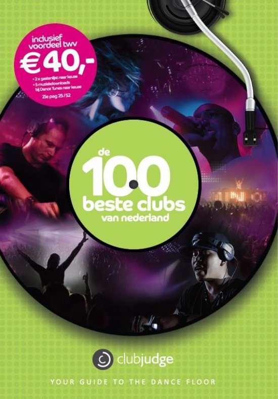 Cover van het boek 'De 100 Beste Clubs van Nederland'