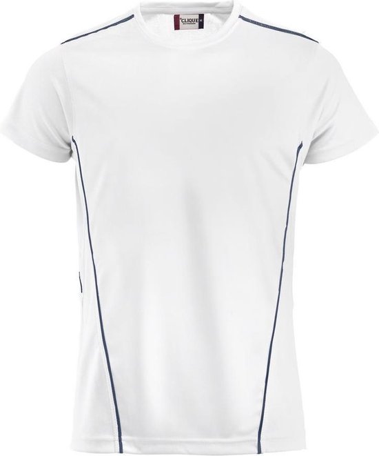 Ice Sport-T polyester 150 g/m² wit/navy