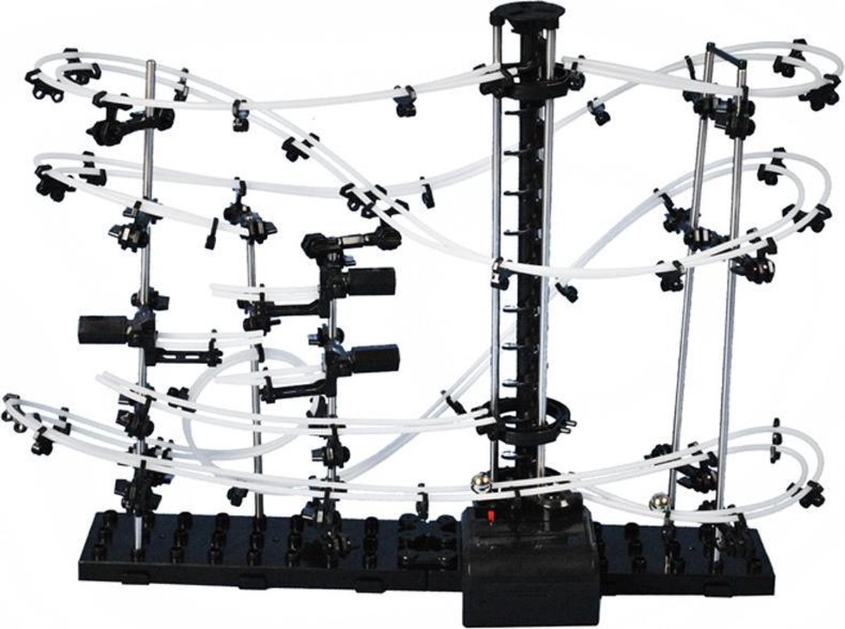 Spacerail Knikkerbaan Level 2 - 10 Meter Space Rail, Elektrische Lift, Bouwset Met Honderden Onderdelen
