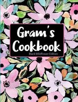 Gram's Cookbook Black Wildflower Edition