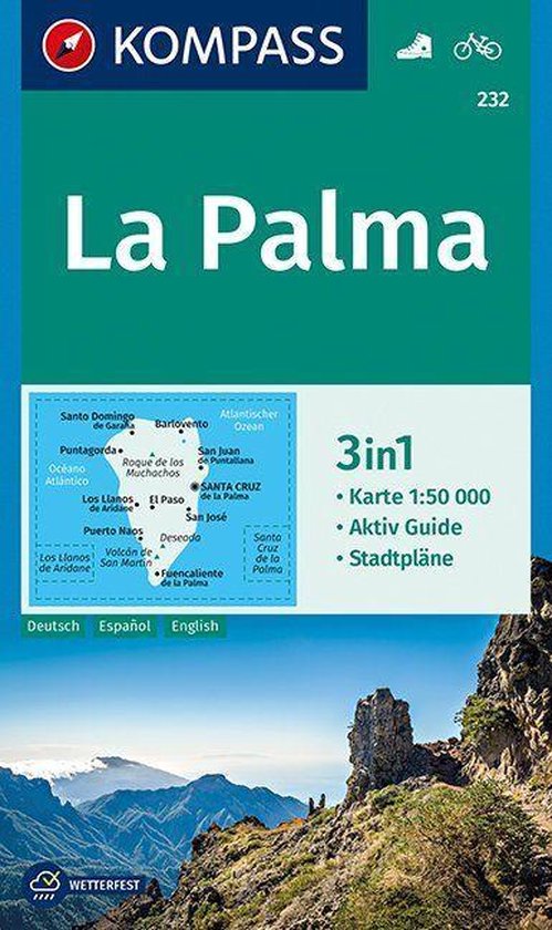 Kompass Wanderkarten - Kompass WK232 La Palma - cover