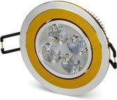 LED Inbouwspot 12W - Zilver/Goud Dimbaar