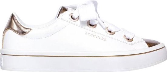 bespotten Aanvulling lens Skechers HI Lites Medal Toes wit rosé goud sneakers dames | bol.com