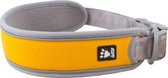 HURTTA HALSBAND HOND ADVENTURE ORANJE / GRIJS