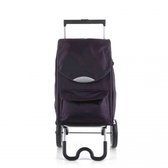 Secc by Davidt's - Boodschappentrolley Stockolm Donker Violet - Tas Inhoud 42 L / 35 kg - 2 Wielen