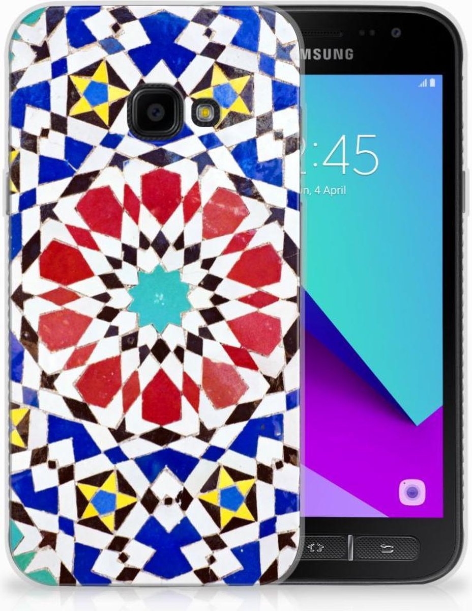 Samsung Galaxy Xcover 4 | Xcover 4s TPU Siliconen Hoesje Mozaïek