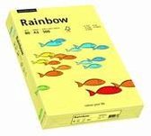 Rainbow gekleurd papier A4 80 gram 12 lichtgeel 500 vel