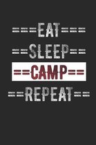 Campers Journal - Eat Sleep Camp Repeat