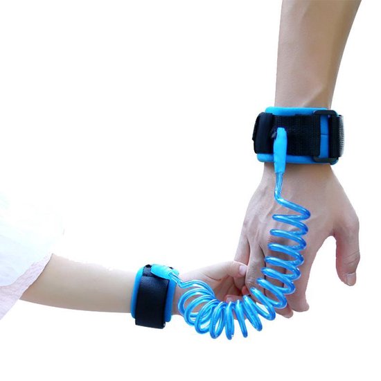 Bracelets de sport bleu pour enfants Laisse d'enfant Anti