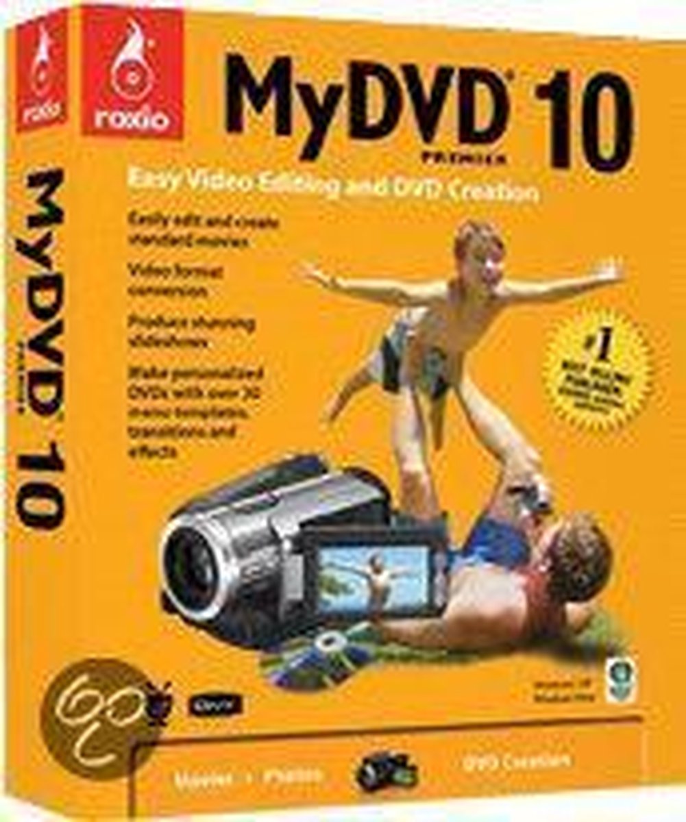 Roxio Mydvd Video Lab 10 Bol Com