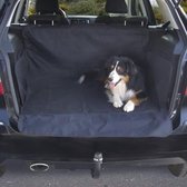 Beasty Auto Beschermhoes voor Kofferbak met Kliksluitingen - 146 x 146 cm - Zwart | Voor Honden | Tegen Vuil en Beschadigingen| Achterbank Hoes | Hondenkleed| Autodeken  | Autobesc