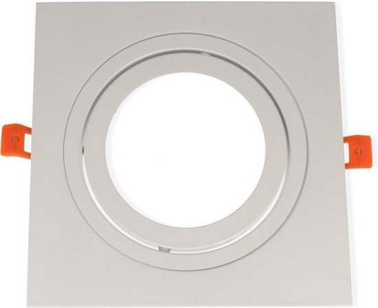 LED line Inbouwspot - Vierkant - Kantelbaar - AR111 Fitting - 180x180