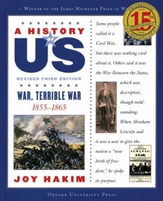 War, Terrible War, 1855-1865 - cover