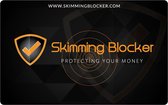 Skimming Blocker. 1 pasje met storingssignaal beschermt uw hele portemonnee