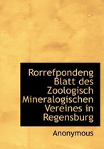 Rorrefpondeng Blatt Des Zoologisch Mineralogischen Vereines in Regensburg