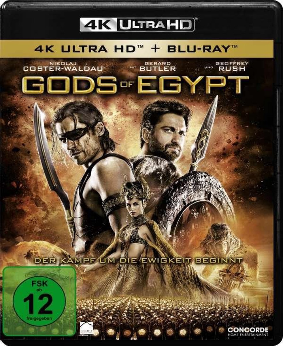Gods of Egypt (4K Ultra HD + Blu-ray)-