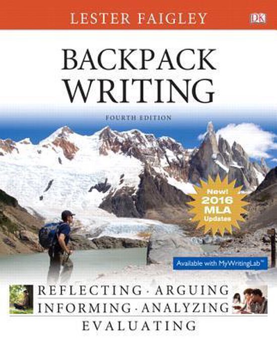 Backpack Writing, MLA Update Edition 9780134586366 Lester Faigley