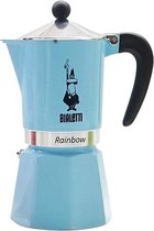 Percolateur Bialetti Rainbow Azzurro 300 ml - 6 tasses