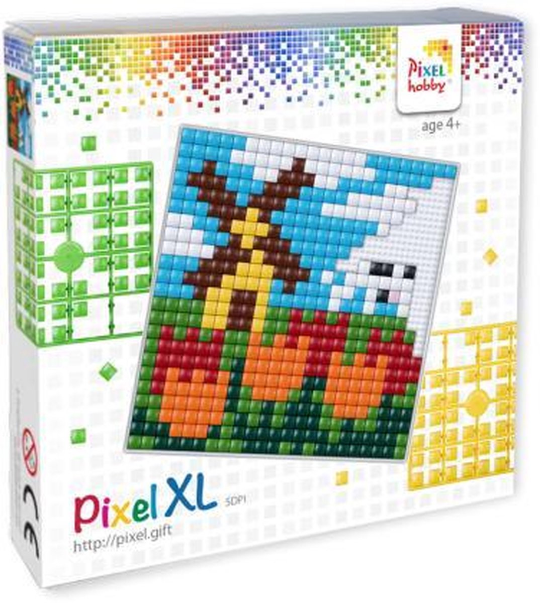 Pixel XL sets - molen, nijlpaard, schaap
