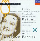 BRITTEN: YOUNG PERSON'S GUIDE TO THE ORCHESTRA / SPRING SYMPHONY / ..