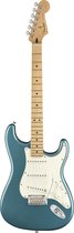 Fender Player Stratocaster Tidepool Maple Neck - Elektrische gitaar - blauw