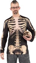 Fotorealistisch shirt Skeleton (L)