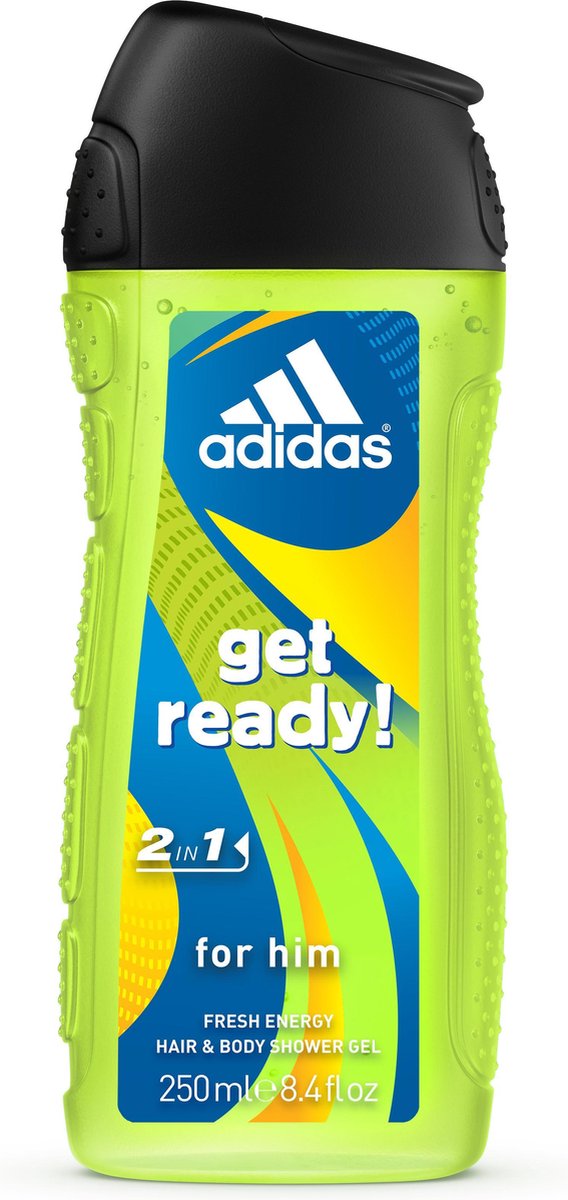 Adidas - Douchegel - Get Ready - 3 in 1 - 250ml