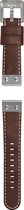 Reddish brown leather strap with