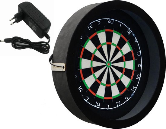 Sorpresa PRO - Complete PRO - zwart-zwart - Darts Set Plain - dartmat - dartbord verlichting van Sorpresa — afbeelding 5
