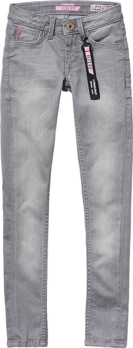 Vingino Meisjes Super Skinny Flex-fit Jeans - Light Grey - Maat 110 |  bol.com