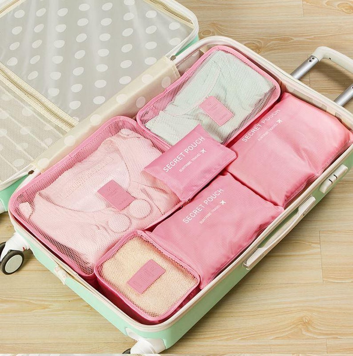 Packing cubes Set - Roze