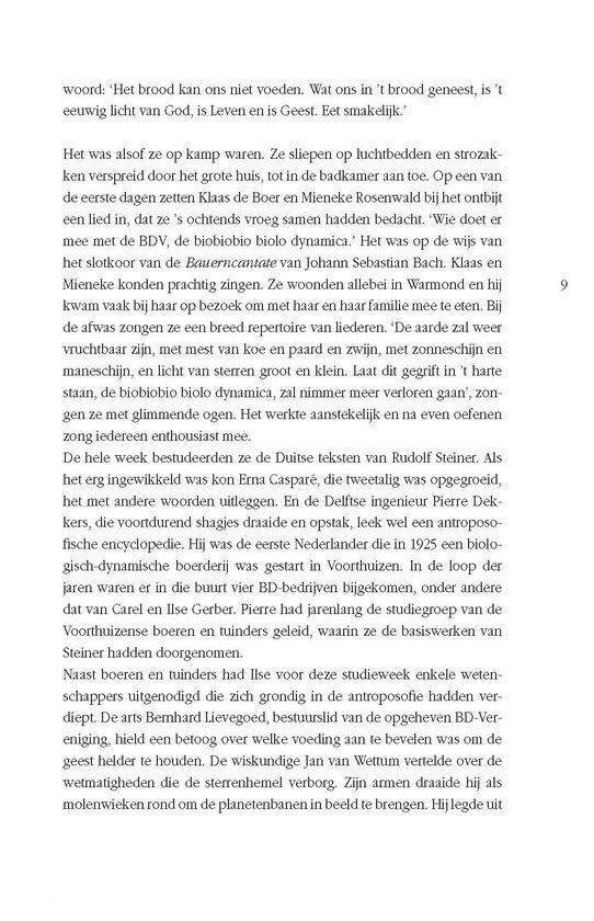 De aarde zal weer vruchtbaar zijn