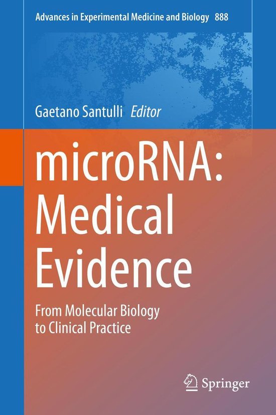 Advances in Experimental Medicine and Biology 888 - microRNA ... - cover